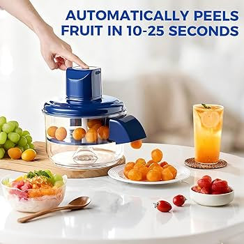 Rechargeable Fruit Vegetable Peeling Machine Grapes Peeler Garlic Peeler Potato Peeler Fruit Peeler