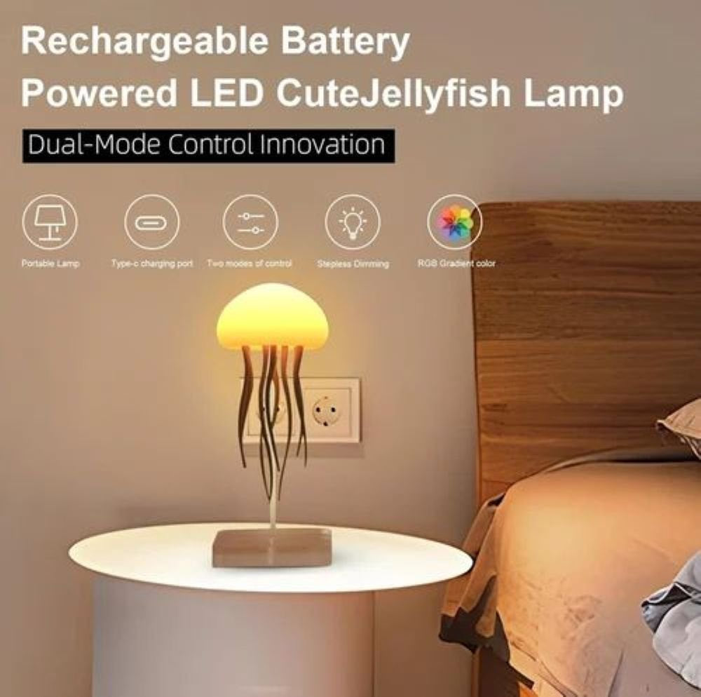 Rgb Floating Jellyfish Lamp
