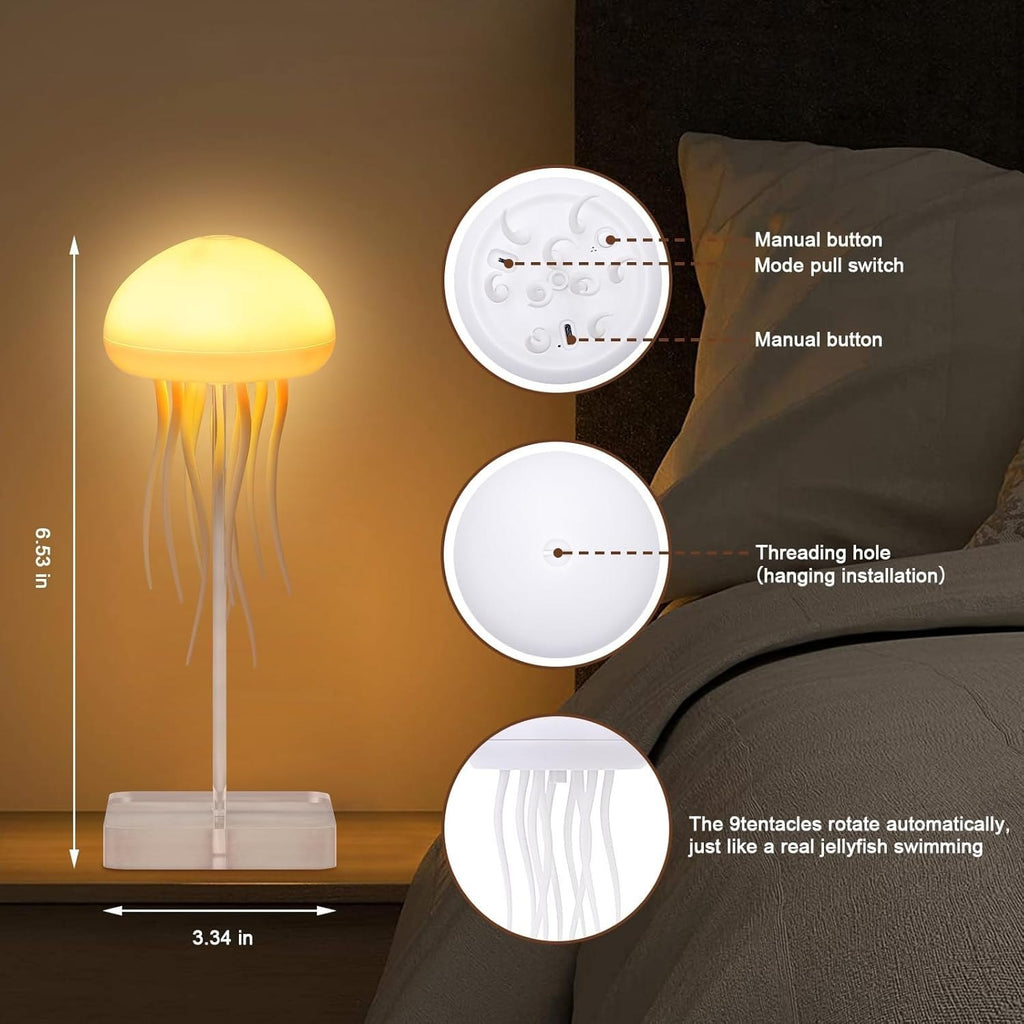 Rgb Floating Jellyfish Lamp