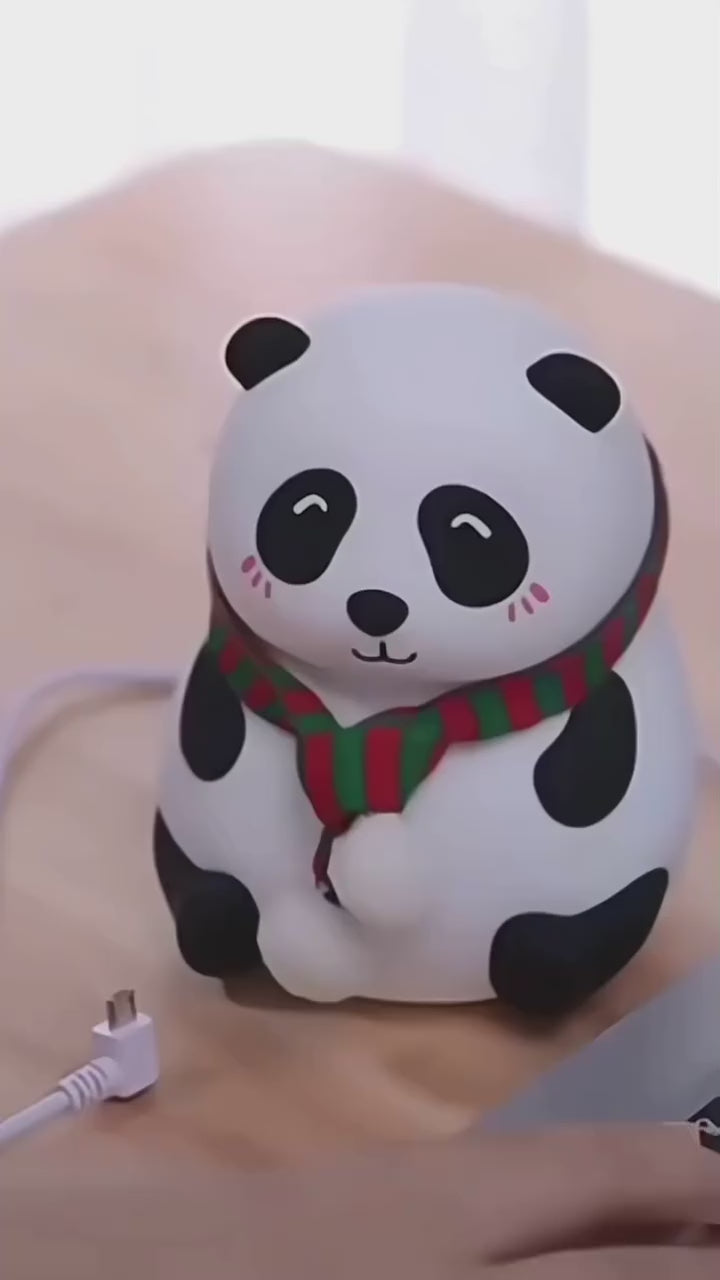 Silicone Panda/ Lamp Silicon/ Silicone Night Light/ Silicon Night Lamps/ Silicon Touch Panda Night Lamp